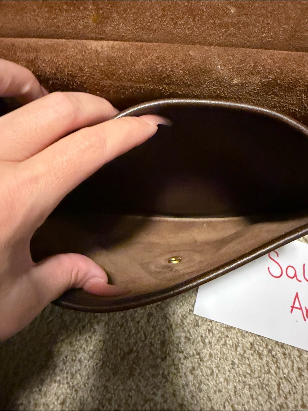 Vintage Coach Willis style number 9927 in mahogany - Picture 8 of 14